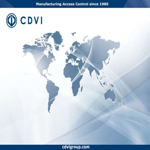 CDVI Product Preview