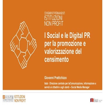 Censimenti Permanenti Istituzioni non profit