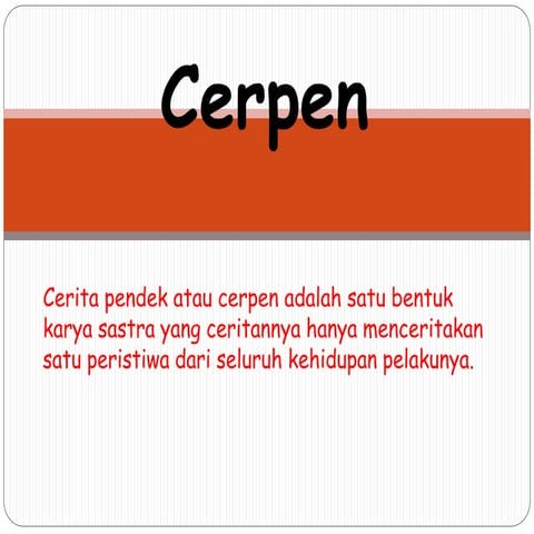 Ppt cerpen