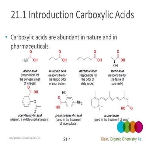 Organic Chemistry II Ch 21 Klein