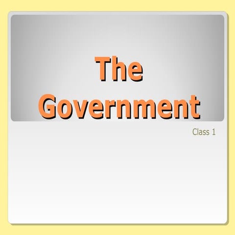 Types of Government