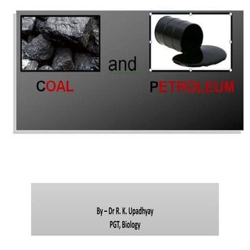 COAL AND PETROLEUM 