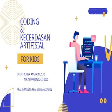 Power point coding untuk menjelaskan coding ke pengajar SDpptx | PPTX
