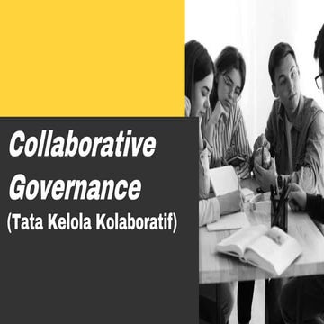 Collaborative governance | PPTX