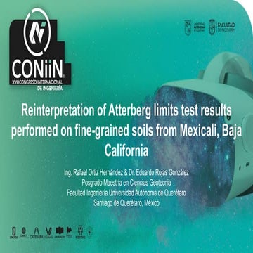 Reinterpretation of Atterberg limits test results performed on fine-grained s...