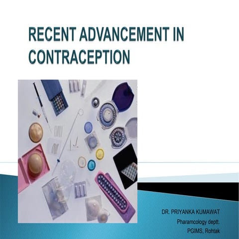 recent advances in contraception