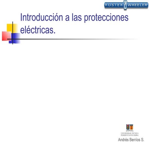 Protección Electrica en Distribucion
