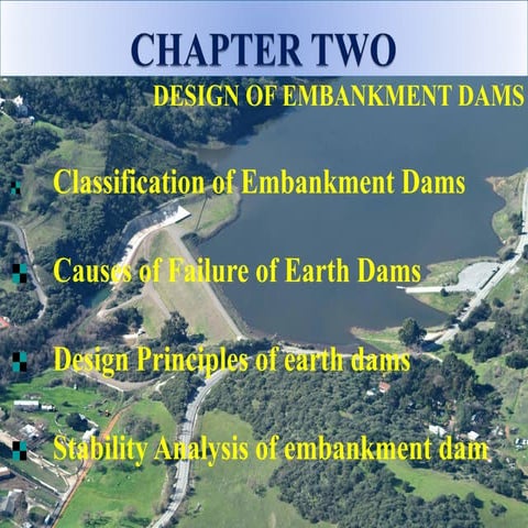 Failures of an earthen dam | PDF