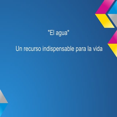 Ppt Del Agua Pdf