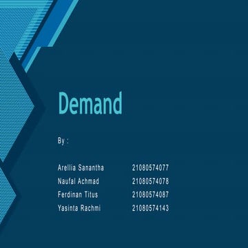 PPT Demand | PPT