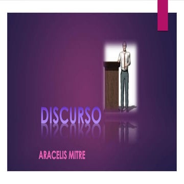 discurso y entrevista para RRPP