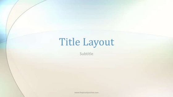 PowerPoint Design Template Samples