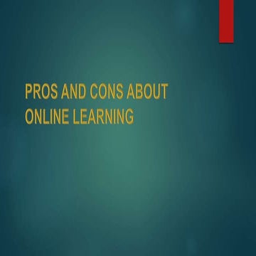 Online Learning