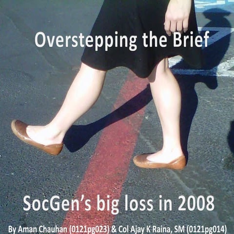 SocGen’s big loss in 2008