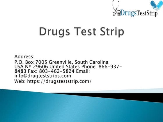LABORATORY URINE DRUG SCREENING TEST (UDS).ppt