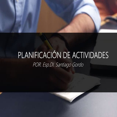 presentación planeación santiago gordo