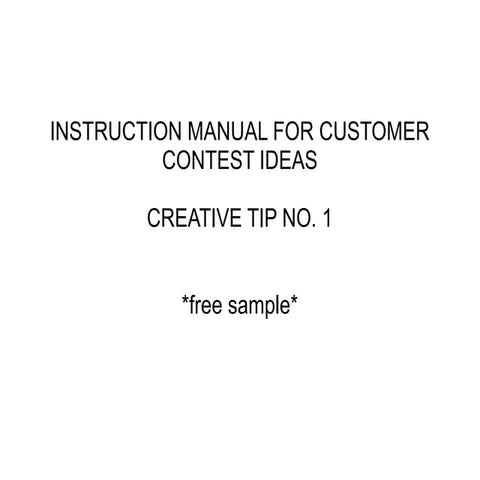 Customer contest tip - Let your customers guess the weight! | ODP