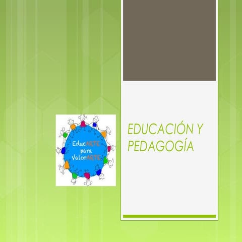 Ppt educación pilares