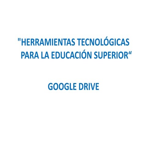 Ppte google - Tec Educ III