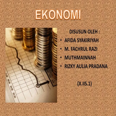 UANG . Ekonomi kelas X. Man 7 Jakarta 