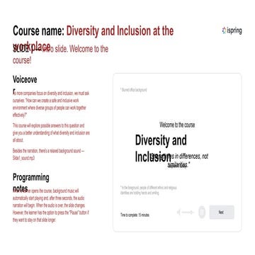 ispring PPT eLearning Storyboard Template PPTX Resume Writing and