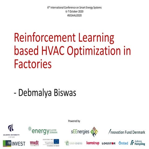 Reinforcement Learning based HVAC Optimization in Factories