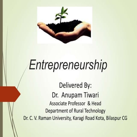 Ppt entrepreneurshippowerpointslide 140307085907-phpapp02 | PPT