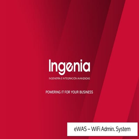 Presentación de eWAS