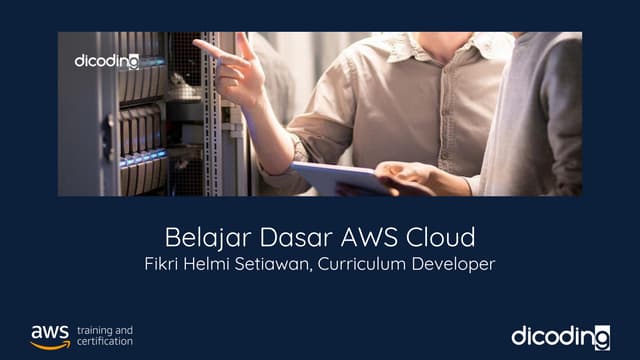 Membangun Aplikasi Serverless di Platfrom AWS