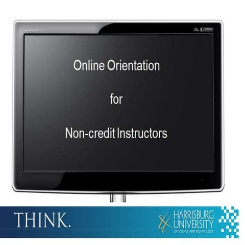 Online Orientation for non-Credit Instructors