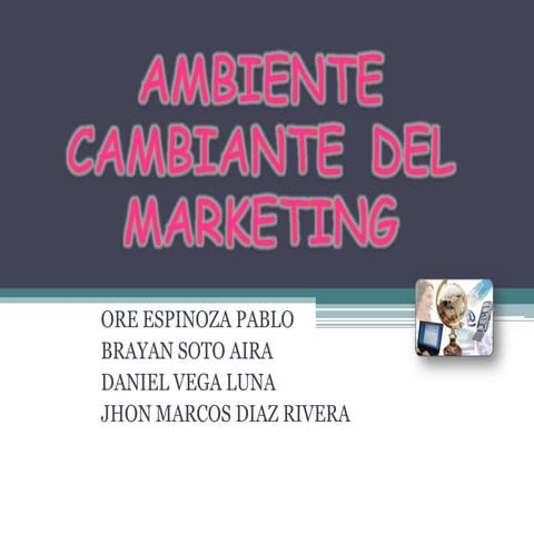 Dinámico ambiente del Marketing-Lectura