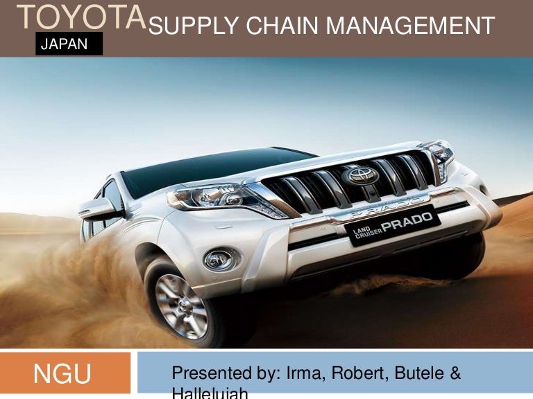 TOYOTA SUPPLY CHAIN MANAGEMENT