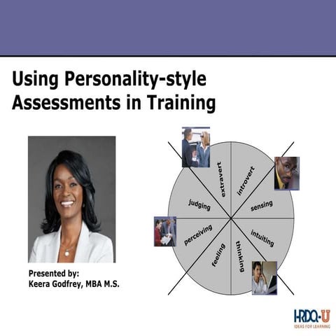 Using Personality Style Assessments in Training