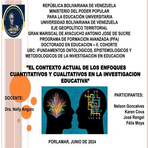 Aspectos de la investigación cuantitativa y cualitativa en la investigación e...