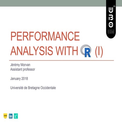 Performance analysis with R