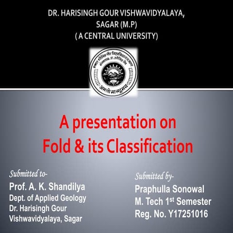Fold & its classification