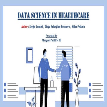 ppt for data science slideshare.pptx | Healthcare Industry | Industries