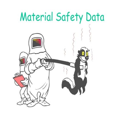 msds for chemical safety on workplace ppt | PPT
