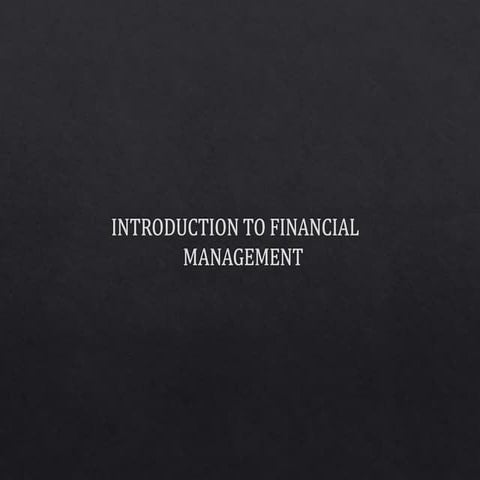 International Financial management 