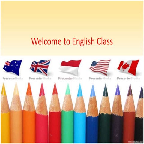 Ppt for material of report text