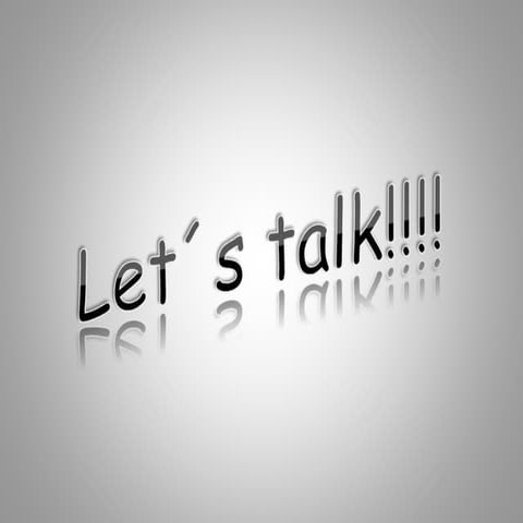 let´s talk | PPT