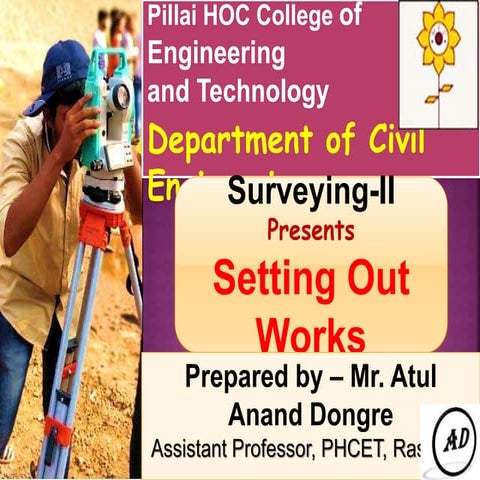 Setting Out Works in Surveying