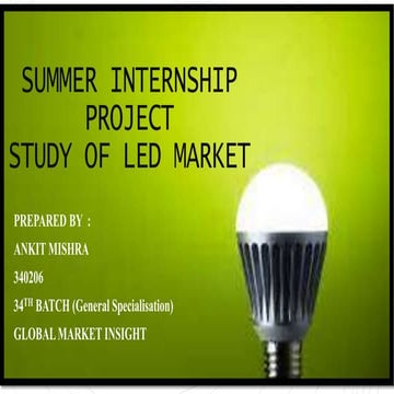 LED Market PPT