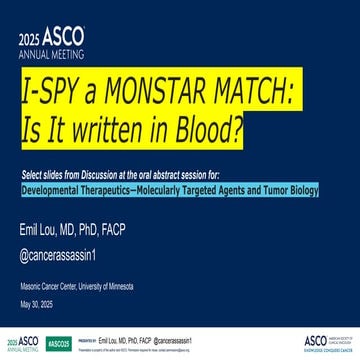 Liquid biopsy: Some perspectives on ctDNA and solid tumor biology