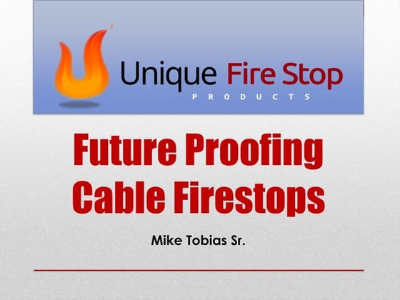 Unique fire stop products, inc.