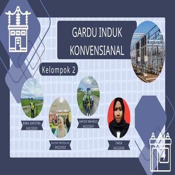 GARDU INDUK KONVENSIONAL ATAU GARDU INDUK LUAR