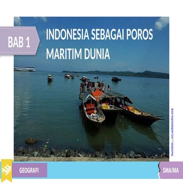 PPT GEO kelas XI BAB 1 letak/posisi strategis indonesia
