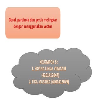 Ppt gerak parabola dan gerak melingkar