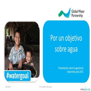 #WATERGOAL