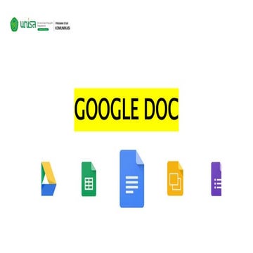 PEMANFAATAN GOOGLE DOCS